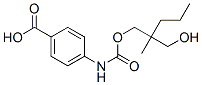 CAS#: 25384-43-4, 4-[2-(Hydroxymethyl)-2-Methylpentyloxycarbonylamino]Benzoic Acid