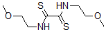CAS 登录号：25411-96-5， N,N'-二(2-甲氧基乙基)乙烷二硫代酰胺