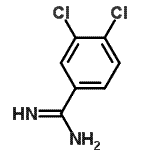 CAS#: 25412-64-0, 3,4-Dichlorobenzenecarboximidamide