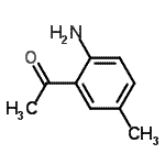 CAS 登录号：25428-06-2， 1-(2-氨基-5-甲基苯基)乙酮