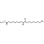 CAS#: 25456-04-6, Methyl 9,10-Dibromooctadecanoate