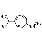 CAS#: 25469-38-9, 4-Isopropyl-N-Methyl-2,4,6-Cycloheptatrien-1-Amine