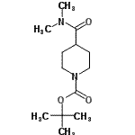 CAS#: 254905-58-3, 2-Methyl-2-Propanyl 4-(Dimethylcarbamoyl)-1-Piperidinecarboxylate