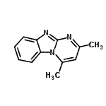 CAS#: 25513-98-8, 2,4-Dimethylpyrimido[1,2-a]Benzimidazole