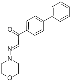 CAS 登录号：25561-43-7， alpha-(吗啉基亚氨基)-4'-苯基苯乙酮