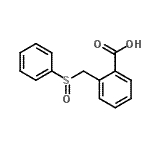 CAS#: 25562-83-8, 2-[(Phenylsulfinyl)Methyl]Benzoic Acid