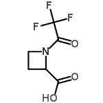 CAS 登录号：255882-90-7， 1-(三氟乙酰基)-2-吖丁啶羧酸