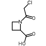 CAS 登录号：255883-12-6， 1-(氯乙酰基)-2-吖丁啶羧酸