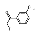 CAS 登录号：2560-97-6， 2-氟-1-(3-甲基苯基)乙酮