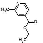 CAS 登录号：25635-17-0， 乙基2-甲基异烟酸酯