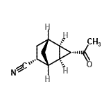 CAS#: 256398-14-8, (1R,2R,3S,4S,5R,6R)-3-Acetyltricyclo[3.2.1.0<Sup>2,4</Sup>]Octane-6-Carbonitrile