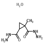 CAS#: 256413-14-6, 1-Methyl-1,2-Cyclopropanedicarbohydrazide Hydrate (1:1)
