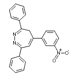 CAS#: 25649-76-7, 5-(3-Nitrophenyl)-3,7-Diphenyl-4H-1,2-Diazepine