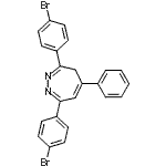 CAS#: 25649-79-0, 3,7-Bis(4-Bromophenyl)-5-Phenyl-4H-1,2-Diazepine