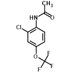 CAS#: 256529-43-8, N-[2-Chloro-4-(Trifluoromethoxy)Phenyl]Acetamide