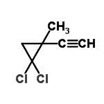 CAS#: 2566-03-2, 1,1-Dichloro-2-Ethynyl-2-Methylcyclopropane