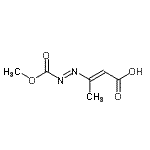 CAS#: 256664-03-6, (2E)-3-[(E)-(Methoxycarbonyl)Diazenyl]-2-Butenoic Acid