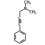 CAS#: 2568-65-2, N,N-Dimethyl-3-Phenyl-2-Propyn-1-Amine