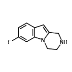 CAS#: 256930-17-3, 7-Fluoro-1,2,3,4-Tetrahydropyrazino[1,2-a]Indole