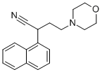 CAS#: 2572-75-0, 4-Morpholin-4-Yl-2-Naphthalen-1-Ylbutanenitrile