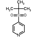 CAS#: 25752-75-4, 4-[(2-Methyl-2-Propanyl)Sulfonyl]Pyridine