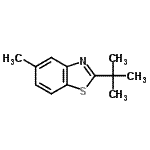 CAS#: 257632-84-1, 5-Methyl-2-(2-Methyl-2-Propanyl)-1,3-Benzothiazole