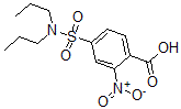 CAS 登录号：2577-52-8， 4-(二丙基氨基磺酰基)-2-硝基苯甲酸
