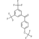 CAS#: 257880-90-3, [3,5-Bis(Trifluoromethyl)Phenyl][4-(Trifluoromethoxy)Phenyl]Methanone