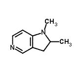 CAS#: 257937-12-5, 1,2-Dimethyl-2,3-Dihydro-1H-Pyrrolo[3,2-c]Pyridine
