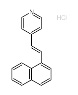 CAS#: 25796-01-4, 4-[2-(1-Naphthalenyl)ethenyl]-Pyridine hydrochloride