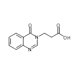 CAS#: 25818-88-6, 3-(4-Oxo-3(4H)-Quinazolinyl)Propanoic Acid
