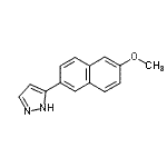 CAS#: 258518-56-8, 3-(6-Methoxy-2-Naphthyl)-1H-Pyrazole