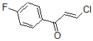 CAS 登录号：25871-99-2， (E)-beta-氯-4'-氟丙烯酰苯
