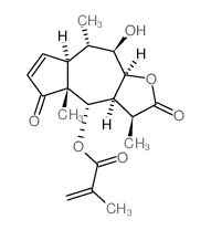 CAS 登录号：25873-31-8， 2-甲基丙烯酸 [(3S)-2,3,3aalpha,4,4a,5,7aalpha,8,9,9aalpha-十氢-9beta-羟基-3beta,4abeta,8alpha-三甲基-2,5-二氧代薁并[6,5-b]呋喃-4alpha-基] 酯