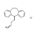CAS#: 25887-71-2, 3-(10,11-Dihydro-5H-Dibenzo[a,d][7]Annulen-5-Ylidene)-1-Propanaminium Chloride