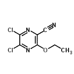 CAS#: 258884-69-4, 5,6-Dichloro-3-Ethoxy-2-Pyrazinecarbonitrile