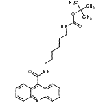 CAS#: 259222-02-1, 2-Methyl-2-Propanyl {6-[(9-Acridinylcarbonyl)Amino]Hexyl}Carbamate