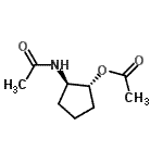 CAS 登录号：259233-67-5， (1R,2R)-2-乙酰氨基环戊基乙酸酯