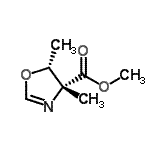 CAS#: 259254-64-3, Methyl (4R,5R)-4,5-Dimethyl-4,5-Dihydro-1,3-Oxazole-4-Carboxylate