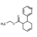 CAS 登录号：259545-11-4， 乙基6-(3-吡啶基)-3-环己烯-1-羧酸酯