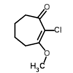 CAS 登录号：259810-89-4， 2-氯-3-甲氧基-2-环庚烯-1-酮