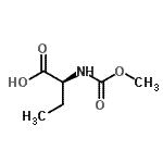 CAS#: 259874-14-1, (2S)-2-[(Methoxycarbonyl)Amino]Butanoic Acid