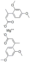 CAS 登录号：26011-83-6， 3-(2,4-二甲氧基苯基)-2-丁烯酸镁
