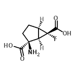 CAS#: 260353-64-8, (1R,2S,5R,6S)-2-Amino-6-Fluorobicyclo[3.1.0]Hexane-2,6-Dicarboxylic Acid