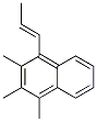 CAS 登录号：26137-53-1， 1,2,3-三甲基-4-[(E)-丙-1-烯基]萘