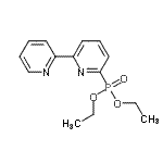 CAS 登录号：261372-98-9， 二乙基2,2'-联吡啶-6-基膦酸酯