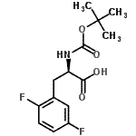 CAS#: 261380-31-8, 2,5-Difluoro-N-{[(2-Methyl-2-Propanyl)Oxy]Carbonyl}-D-Phenylalanine