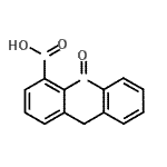 CAS#: 26172-81-6, 9-Oxo-9,10-Dihydro-1-Anthracenecarboxylic Acid