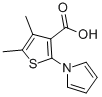 CAS#: 26176-19-2, 4,5-Dimethyl-2-(1H-Pyrrol-1-Yl)Thiophene-3-Carboxylic Acid