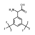 CAS#: 261762-33-8, Amino[3,5-Bis(Trifluoromethyl)Phenyl]Acetic Acid